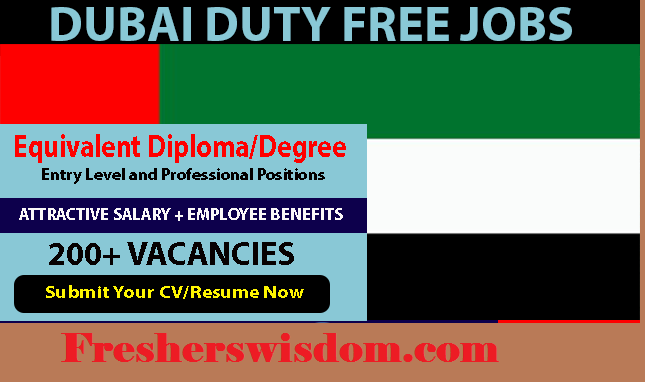 Dubai Duty Free Jobs Careers 2022